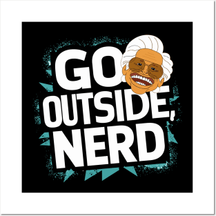 Go Outside NErd Posters and Art